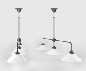 Lustra din alama cu inaltime reglabila Sofia 3L