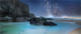 Tablou cu plaja (120x50 cm)