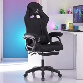 Scaun de gaming negru SNAKE