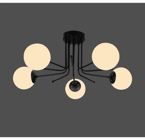 Lustră Squid Lighting Star, înălțime 34 cm, negru