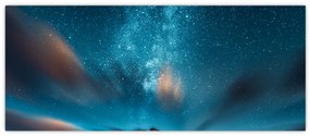 Tablou calea lactee alabastră (120x50 cm)