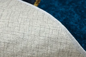 MIRO 52097.801 covor lavabil Geometric anti-alunecare - albastru