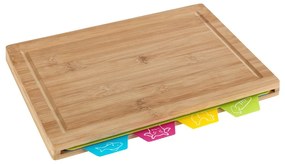 Tocător din bambus 22,5x32,5 cm Bella – Wenko