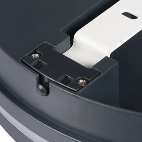 Plafonieră LED de exterior cu senzor Kanlux 38790 BENO 12/18W/230V 3000/3500/4000K IP65 antracit