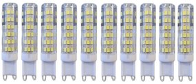 Set 10 × Becuri LED G9 – 12 W, Lumină Caldă 3000 K, 220 V 💡