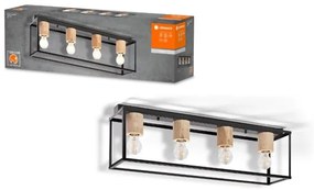 Lustră aplicată DECOR 4xE27/15W/230V Ledvance