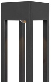 Stalp LED pentru iluminat exterior IP65 Elbe grafit H-100cm