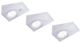 SET 3x corp de iluminat LED pentru mobilier THEO LED/3,6W/230V Leuchten Direkt 84111-55-3