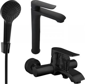 Mexen Pecos Set cadă R40, negru - 72713R40-70