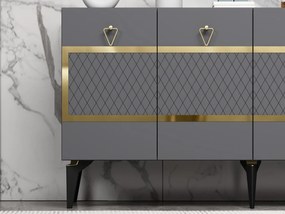 Dulap Vadiki 1 (antracit + auriu) . 1093449