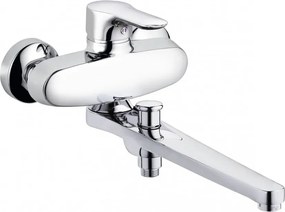 Baterie cada - dus Kludi Objekta crom cu pipa mobila