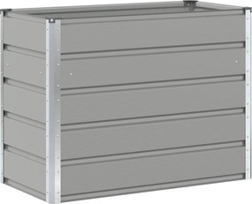 vidaXL Jardinieră Gri deschis 480 x 50 x 45 cm Oțel Galvanizat