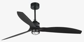 Lustra cu Ventilator si telecomanda JUST FAN M LED negru mat