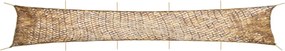 vidaXL Plasă de camuflaj cu geantă de depozitare, nisipiu, 1038x137 cm