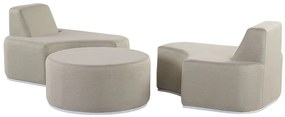 Set mobilier de grădină Fabry (gri deschis). 1078832