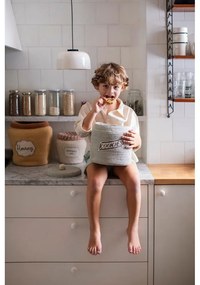 Coș de jucării pentru copii maro deschis din material textil ø 28x27 cm Honey Pot – Lorena Canals