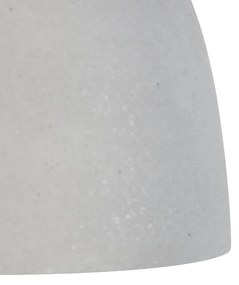 Lampă suspendată modernă neagră cu beton gri - Eton