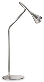 Lampa LED de masa minimalista Diesis tl nichel