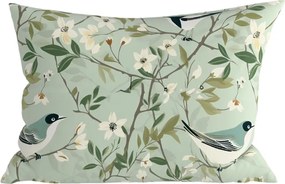 Fata de perna din policoton FLORIBIRD POLY 50x70 cm, verde