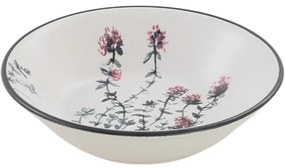 Set de 6 farfurii adânci din gresie ceramică Herbal 18 cm