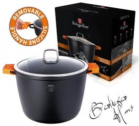Oala cu capac 28 cm Granit Diamond Line Berlinger Haus BH 1101N