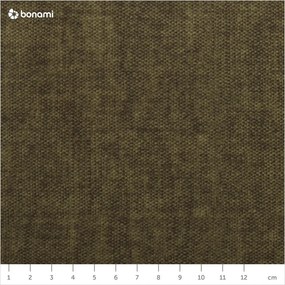 Pat matrimonial verde închis tapițat cu spațiu de depozitare cu somieră 180x200 cm Jade – Bobochic Paris