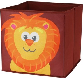Cutie de depozitare din material nețesut Leu 30 x30 cm