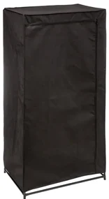 Dulap textil Blackosy,  L. 70 x D. 46 x H. 148 cm