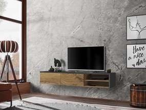 Masă TV Dalton (antracit + stejar flagstaff). 1097688