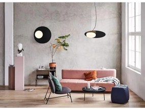 Klausen 111100 - Lustr LED PETIT 12W 230V negru pe cablu