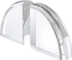 Set 2 obiecte decorative din sticla design LUX Bookend 113236 HZ