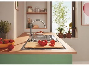 GROHE 40751HV0 - Tocător din lemn, 490 × 240 × 19 mm