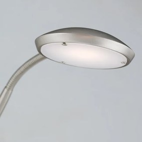 Lampadar LED dimabil stil modern Cobra satin chrome