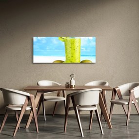 Tablou - smoothie kiwi (120x50 cm)
