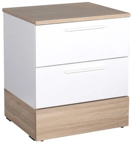 Noptieră Sivadu 5 (stejar + alb). 1094436