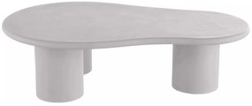 Masa de cafea Selena gri deschis L130xl80 cm