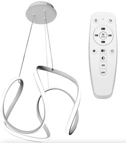 Plafonieră LED modernă elegantă cu telecomandă Alb