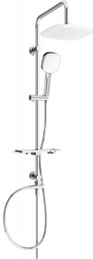 Mexen T33 coloană de duș, Crom/Albă - 798333393-02