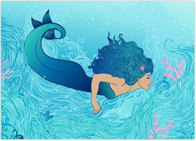 Tablou - Sirena (70x50 cm)