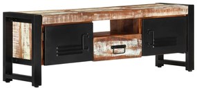 Comoda TV, 120x30x40 cm, lemn masiv reciclat 1, reclaimed wood