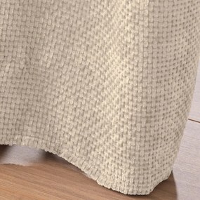 Draperie bej din janilie 140x260 cm Leo – douceur d'intérieur