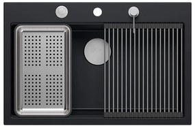 Chiuveta din granit MARC 110 WORKSTATION negru