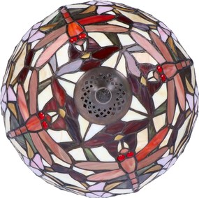 Lampa de masa Tiffany Libelula h 45 cm ,abajur 30 cm
