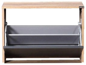 Pantofar Bancuta hol Adore Ottoman capacitate 6 perechi incaltaminte, 60 x 42 x 30 cm