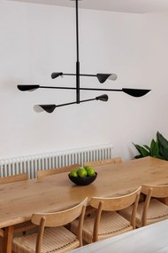 Lustra suspendata cu 6 surse de lumina LIGGERA