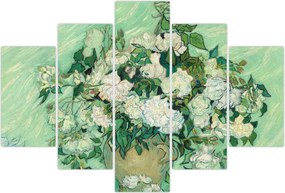Tablou - Vincent van Gogh, Roses, reproducere (150x105 cm)