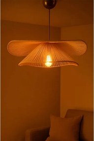 Lampă suspendată pe cablu DUVELA 1xE27/40W/230V bej