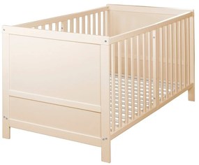 Pătuț în culoare naturală cu înălțime reglabilă 70x140 cm Easy Sleep – Roba