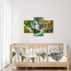 Tablou - Parcul Național Lacurile Plitvice (90x60 cm)