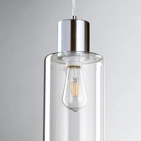 Lustră pe cablu ONLI DODO 1xE27/22W/230V crom lucios